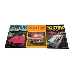 Quicksilver Pontiac The Performance Years Vol 1-3 Martyn Schorr 1982, 1984, 1985